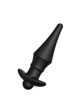 Перезаряжаемая анальная пробка №08 Cone-shaped butt plug