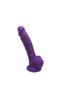 SileXD Фаллоимитатор Model 1 7 фиолетовый Adrien Lastic , длина 17.60см, диаметр 3.50см 