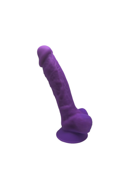 SileXD Фаллоимитатор Model 1 7 фиолетовый Adrien Lastic , длина 17.60см, диаметр 3.50см 