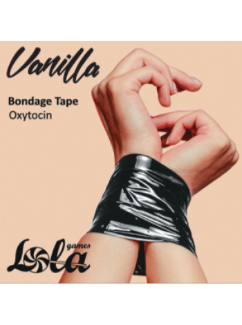 БОНДАЖНАЯ ЛЕНТА  20 метров VANILLA OXYTOCIN BLACK