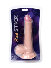 Реалистичный фаллоимитатор RealStick Nude, PVC, телесный, 22,5 см