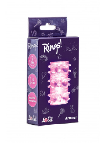 НАСАДКА НА ПЕНИС RINGS ARMOUR PINK