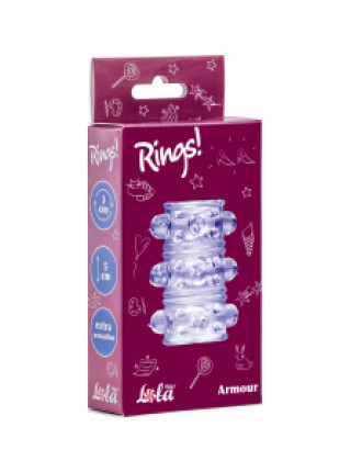 НАСАДКА НА ПЕНИС RINGS ARMOUR PURPLE