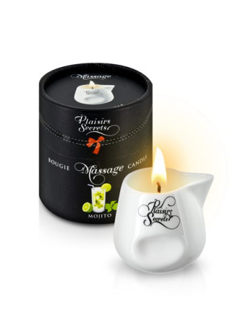 MASSAGE CANDLE MOJITO 80ML Свеча с массажным маслом Мохито 80 мл CONCORDE 