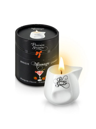 MASSAGE CANDLE 80ML Свеча с массажным маслом Клубничный Дайкири 80 мл CONCORDE