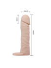 Насадка удлинитель Penis sleeve Medium Baile Pretty Love, длина 16.00 см, диаметр 3.80 см