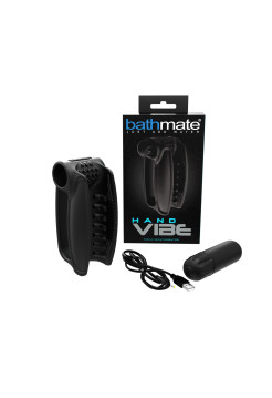 Мастурбатор Bathmate Hand Vibe с вибрацией, черный