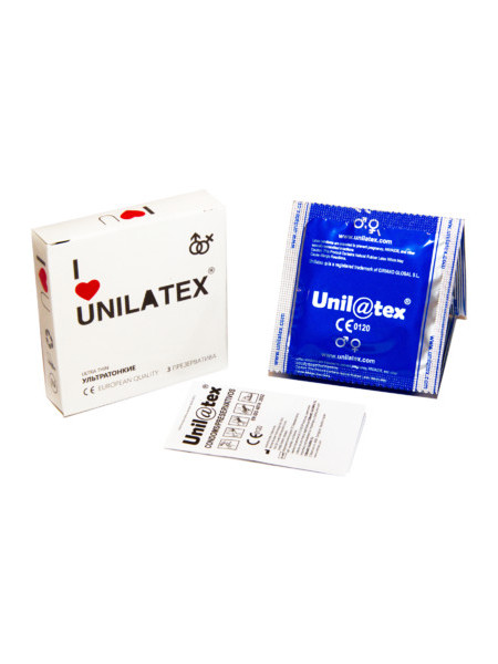 ПРЕЗЕРВАТИВЫ UNILATEX NATURAL ULTRATHIN №3 УЛЬТРАТОНКИЕ