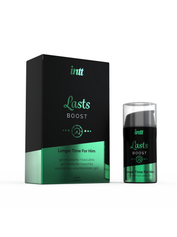 Интимный гель для продления эрекции для него, Lasts, 15 мл Intt Cosmetics