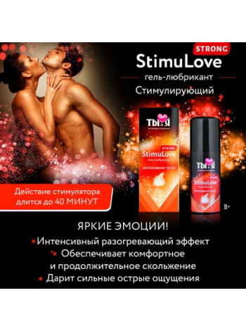 Гель-любрикант STIMULOVE STRONG флакон - диспенсер 20 г