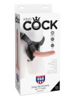 Страпон Harness со съемной насадкой на регулируемых ремнях King Cock 7 Pipedream, длина 17.80 см, диаметр 4.10 см 