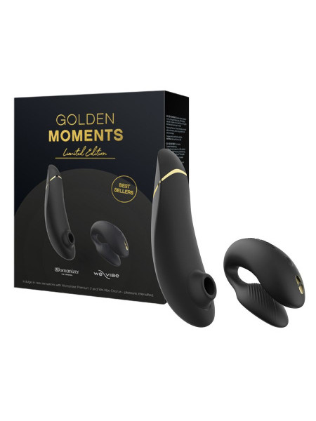 Набор Golden Moments: Womanizer Premium 2 + We-Vibe Chorus