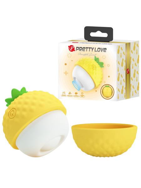 Мини-стимулятор Pineapple Secret, жёлтый Baile Pretty Love, длина 5.70 см 