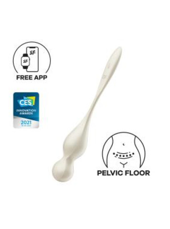 Виброшарики Love Birds 1 (white) вибрации и приложение Satisfyer Connect