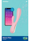 Нереалистичный вибратор Satisfyer Mono Flex, Силикон, Розовый, 20,4 см 